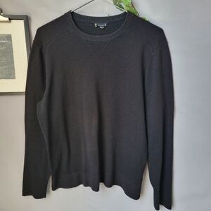 Smartwool Sparwood Crew Neck Pullover Sweater Mink Heather Brown M